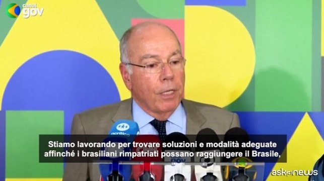 Brasile: garantiremo dignit? agli espulsi dagli Stati Uniti