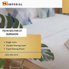 Pg in sector 27 gurgaon