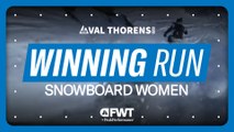 Marion Haerty Snowboard Women Winning Run I 2025 Val Thorens Pro