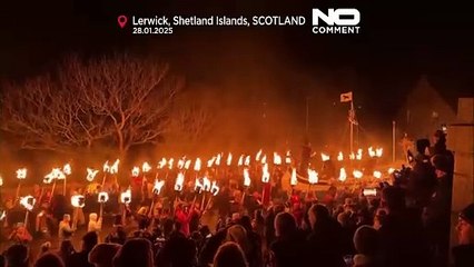 مهرجان أب هلي آا في ليرويك باسكتلندا: احتفال بتراث الفايكنغ العريق