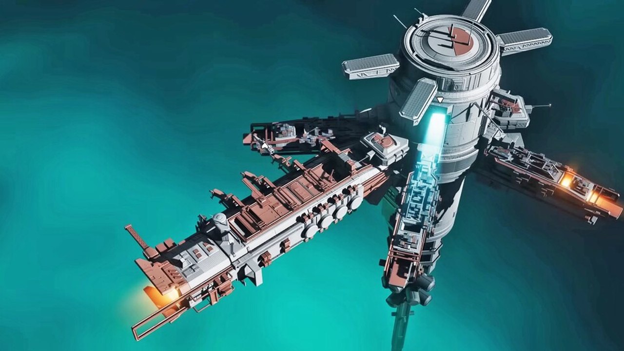 In drei Minuten Falling Frontier passiert nicht viel, außer dass SciFi-Fans zufrieden seufzen