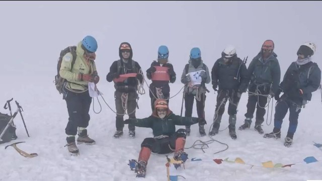 Odontólogo trasplantado escaló la cordillera de los Andes y alzó la voz por los pacientes en Colombia
