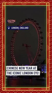 Chinese New Year at the iconic London Eye!