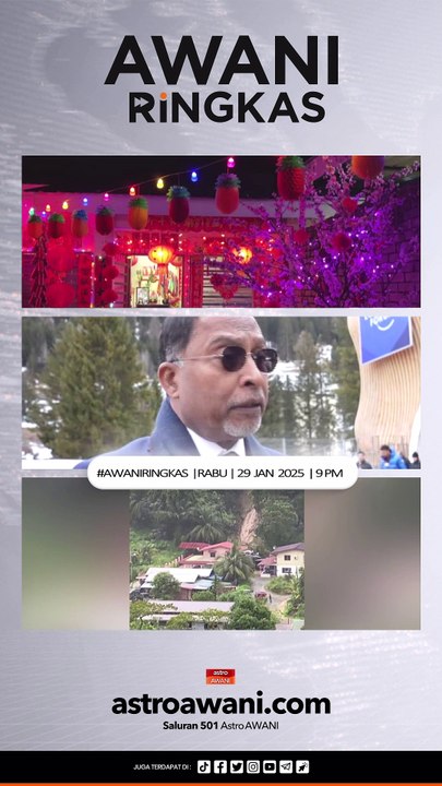 #AWANIRingkas 29 Januari 2025 | 9 PM