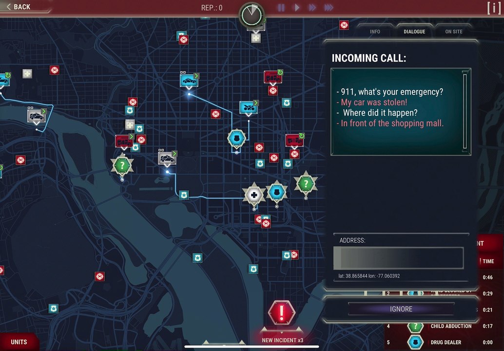 911 Operator Game (Unique Stories - Washington D.C, Washington, United States) The Bomber - Last Duty