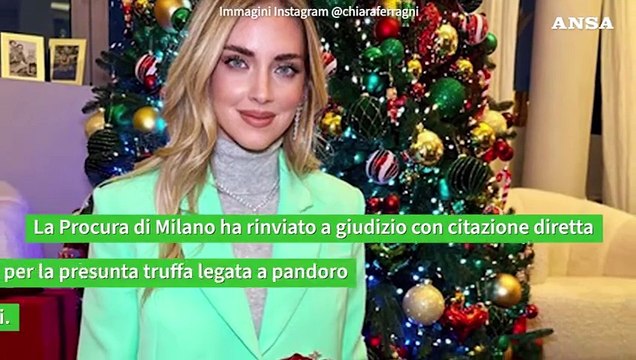 Chiara Ferragni a giudizio per truffa