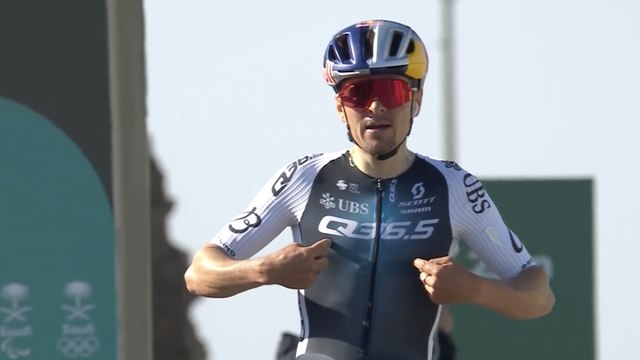 Cyclisme - AlUla Tour 2025 - Une 2e étape neutralisée... avant la victoire de Tom Pidcock