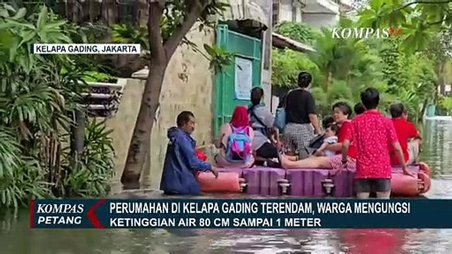 Banjir Rendam Perumahan di Kelapa Gading, Terowongan ACS Bandara Soetta hingga Kawasan Monas
