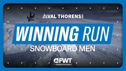Enzo Nilo Snowboard Men Winning Run | 2025 Val Thorens Pro