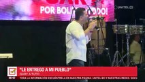 “Te entrego a mi pueblo”, le dice Gary Áñez a Tuto al presentar su alianza en Santa Cruz