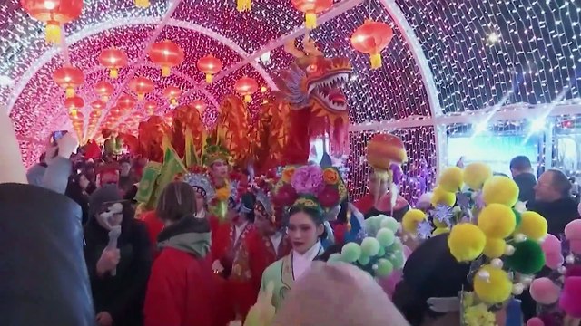 Lunar New Year festivities in Moscow celebrate strong China tie