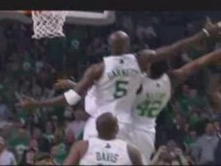 NBA Josh Smith swooped in unsuspected and cleared Rajon