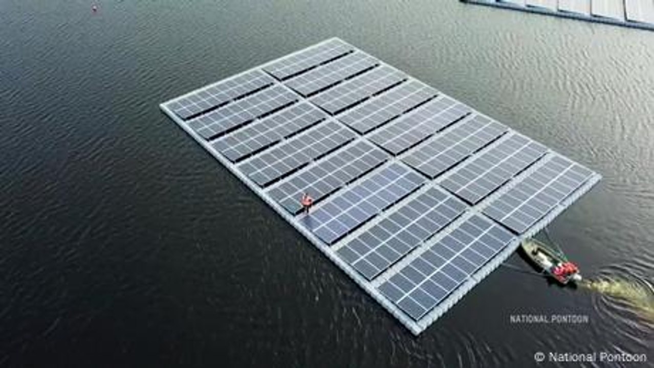 Mehr Effizienz: Solaranlagen auf dem Wasser