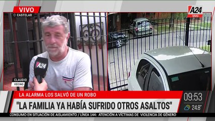 🚨 INSEGURIDAD EN CASTELAR: VECINOS AHUYENTARON A DELINCUENTES CON LA ALARMA VECINAL