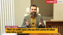 Dr. Ekrem Teymur: "DeepSeek yapay zekası ABD teknoloji devlerini sarstı"