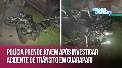 Polícia prende jovem após investigar acidente de trânsito em Guarapari