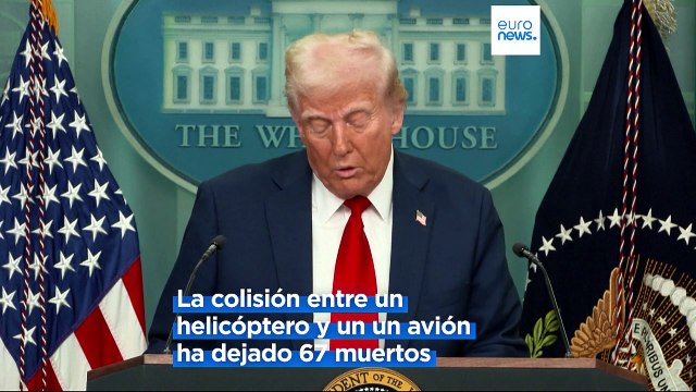 Trump cuestiona el papel del piloto del helicóptero y del control aéreo y culpa a Biden