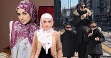 Genap 7 Tahun Usia Si Kembar, FARAHANIM & Suami Bawa Anak-Anak Main Salji di Jepun Sebagai Hadiah ‘Birthday’