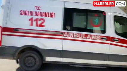 Balkondan Düşen Genç Adam Hastaneye Kaldırıldı