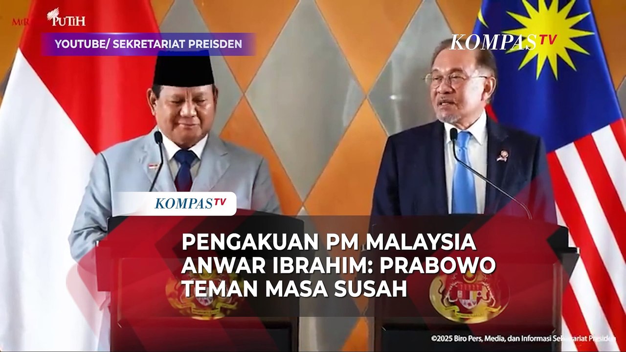 [FULL] Cerita PM Malaysia Anwar Ibrahim Sanjung Presiden Prabowo sebagai Sahabat Setia