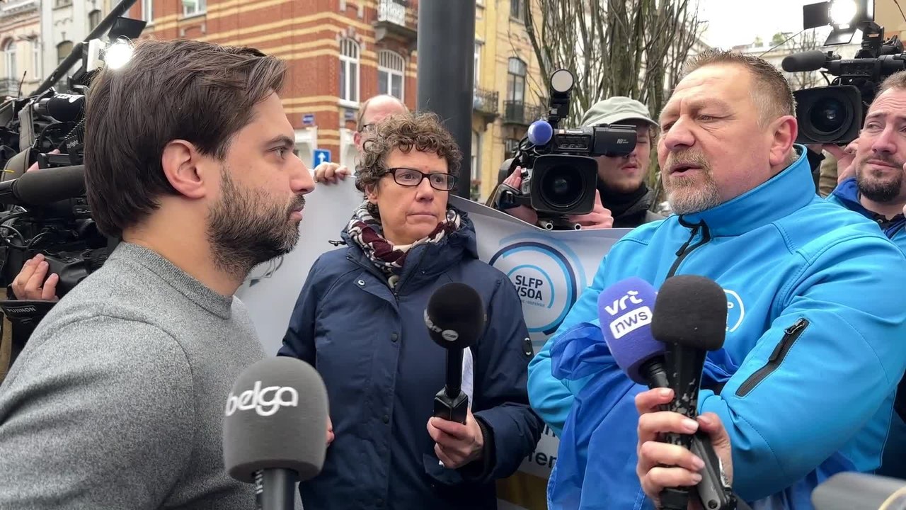Formation fédérale : Georges-Louis Bouchez fait face aux militaires pour défendre le projet de réforme de la Défense