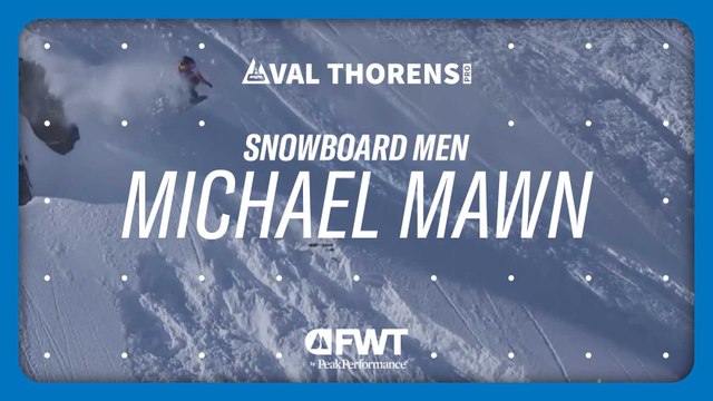 Michael Mawn Snowboard Men Third Place | 2025 Val Thorens Pro