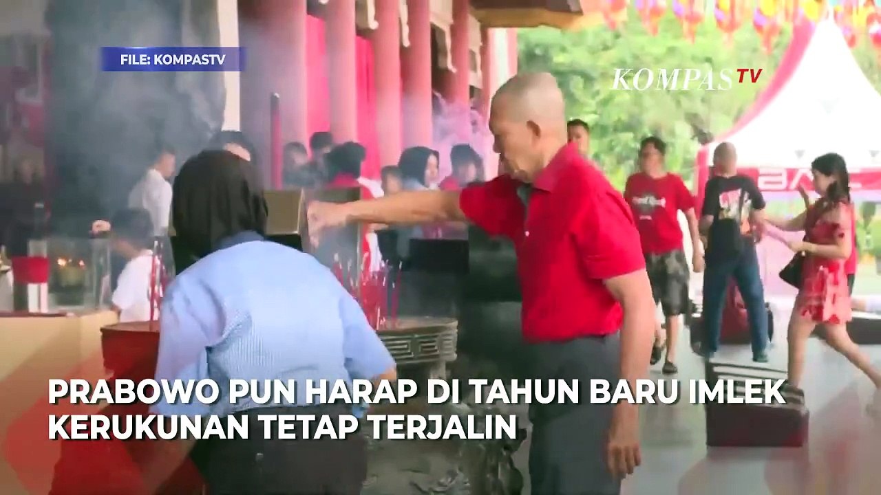Presiden Prabowo Ucapkan Selamat Tahun Baru Imlek: Mari Kita Mempererat Persaudaraan