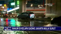 Begini Pantauan Situasi Banjir di Kelapa Gading dan Cengkareng di Malam Hari