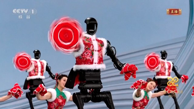 Nouvel An chinois : une danse folklorique interprétée... par des robots