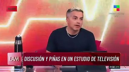 Discusión y piñas en NET tv
