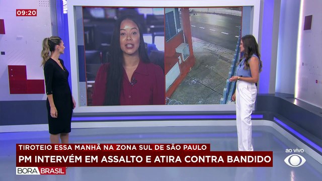 Suspeito é baleado após intervenção de PM em tentativa de assalto em SP