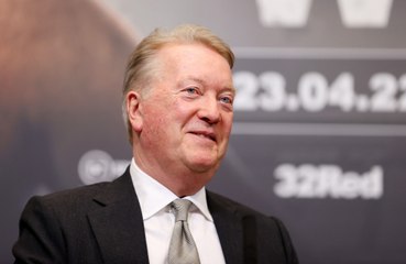 Frank Warren says that Tyson Fury retired from boxing to focus on his family