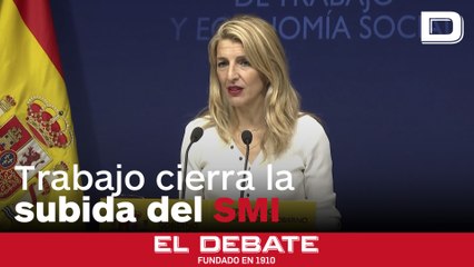 Trabajo cierra la subida del SMI en el 4,4 %, hasta los 1.184 euros mensuales