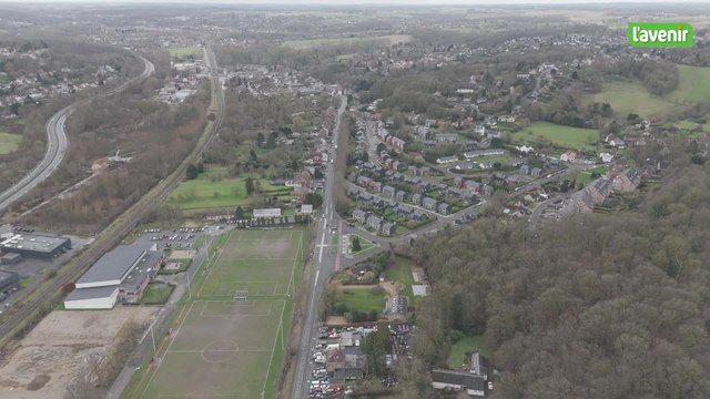 Le Brabant wallon vu du ciel : 81 nouveaux logements au Bois de la Héronnière