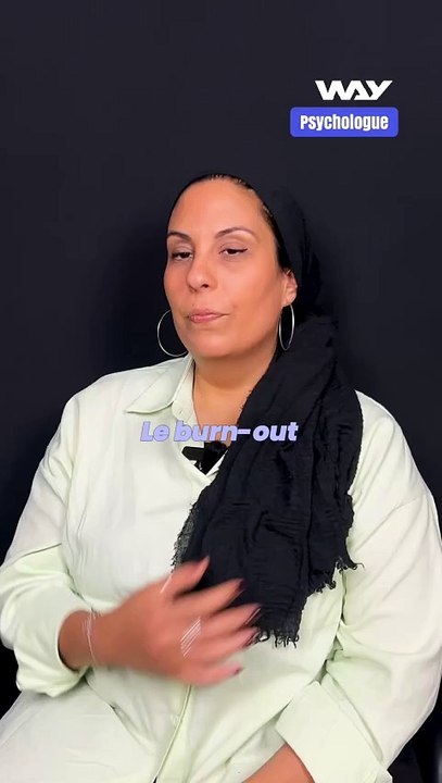 Le burn-out c'est rester enfermé chez soi, dans le noir ? 🧠  Jihane, psychologue du travail, avait 1 minute pour répondre aux clichés qu’on entend souvent sur le burn-out.