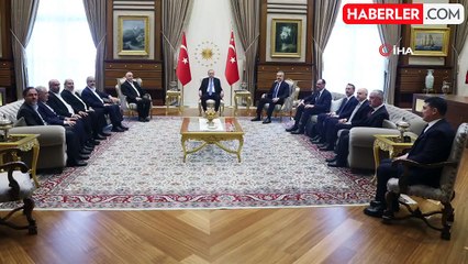 Cumhurbaşkanı Erdoğan, HAMAS heyetini kabul etti