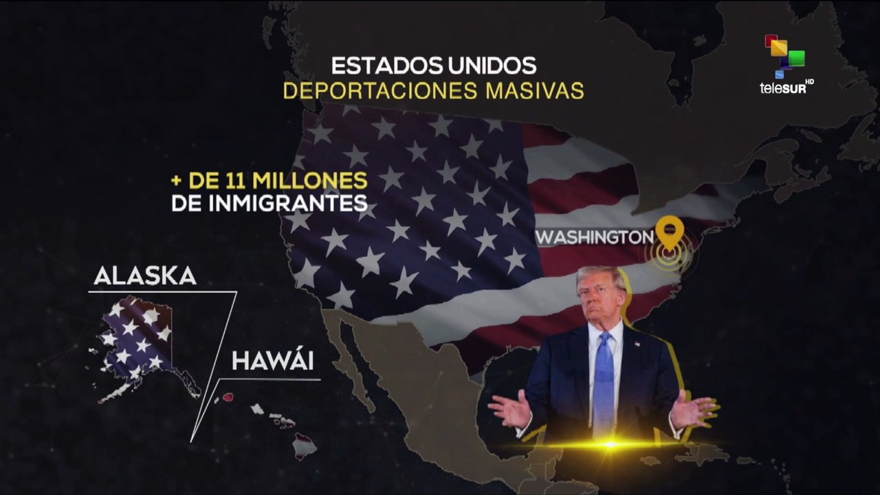MAPA 28-01-25: ESTADOS UNIDOS: DEPORTACIONES MASIVAS