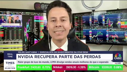Nvidia recupera parte das perdas e ações sobem 8,9% após queda histórica; especialista repercute