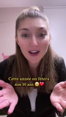 10 ans d’amour, 5 ans de mariage… et notre plus belle aventure ❤️✨