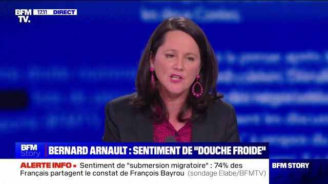 Propos de François Bayrou sur l'immigration: Si j'étais députée, je voterais la censure , assure Johanna Rolland (maire PS de Nantes)
