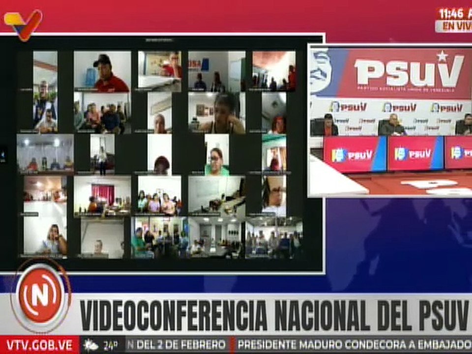 Vpdte. PSUV Diosdado Cabello detalló quiénes participarán en el Congreso del PSUV y JPSUV