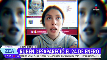 Buscan a Rubén Díaz Valencia, conductor de taxi por app desaparecido