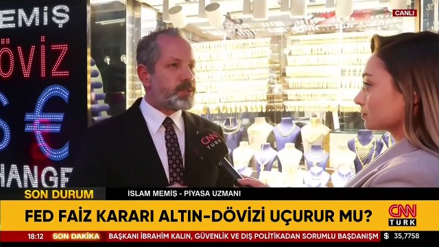 FED'in faiz kararından altın, dolar nasıl etkilenecek? İslam Memiş yorumladı...