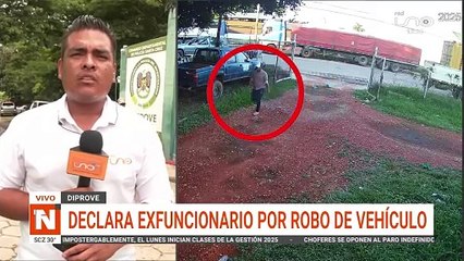 SCZ: Detienen a exfuncionario de la Gobernación que robó un vehículo