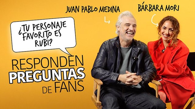 'Los dos hemisferios de Lucca' - Bárbara Mori y Juan Pablo Medina responden preguntas de fans