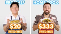 $333 vs $20 Fried Rice: Pro Chef & Home Cook Swap Ingredients