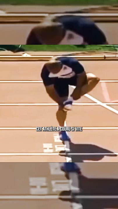 Ses chaussures ont pris feu #sport