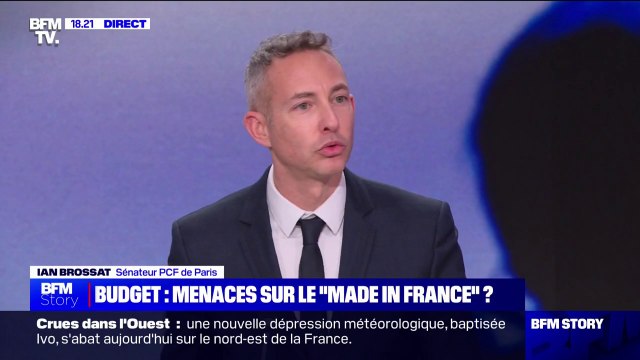 Surtaxe des grandes entreprises: Les propos (de Bernard Arnault) sont profondément indécents , estime Ian Brossat (PCF)
