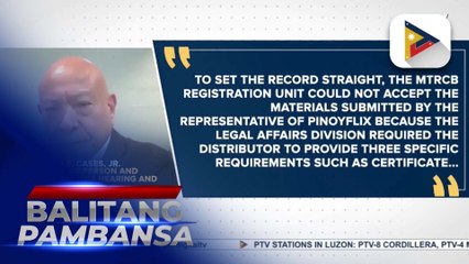 MTRCB clarifies issue on movie about Pepsi Paloma