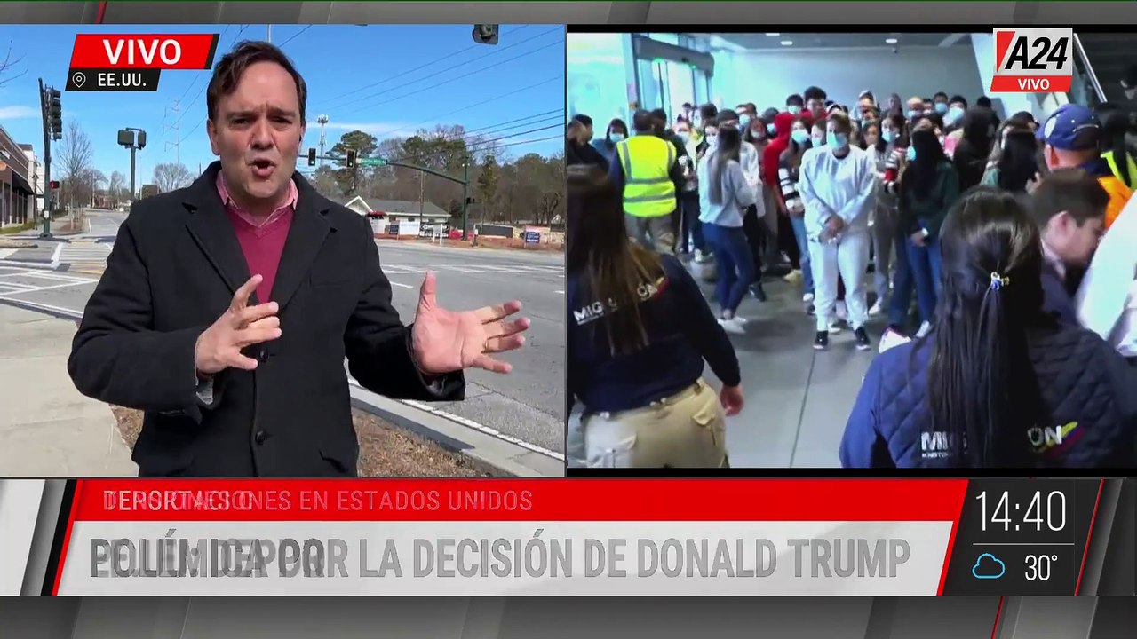 🔴 POLÉMICA POR LA DEPORTACIÓN MASIVA DE MIGRANTES BAJO LA ADMINISTRACIÓN DE DONALD TRUMP